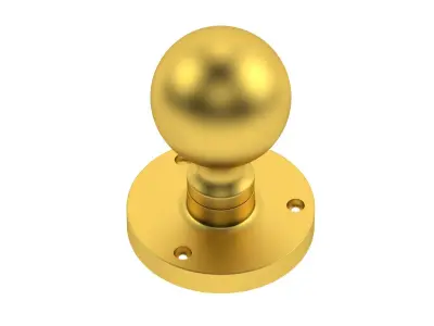  Ball Mortice Door Knob 3D model