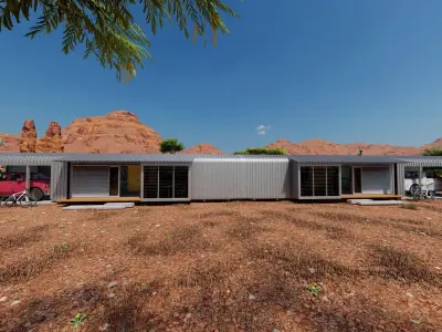 Casa Scene-villa-Temporary accommodation villa-Villa condo 3D model