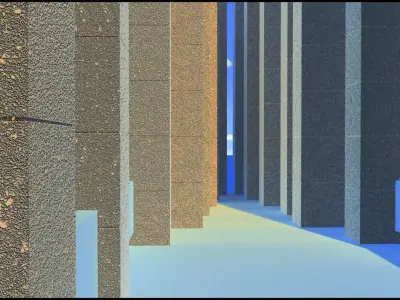 Old and Alone 3D model