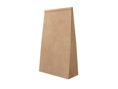Paper Takeaway Bag v1 001 Free low-poly 3D model