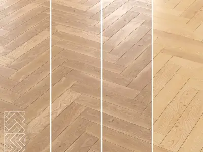Boen Oak and Ash Parquet Flooring - 5 Pro Layouts  Texture