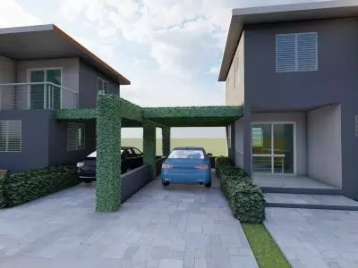 tropical bungalows  3D model