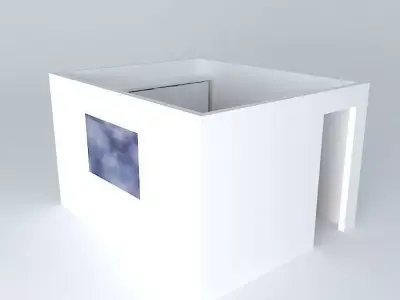 neninhaorkut cube with window Free 3D model