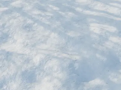 Snow 01 3D model
