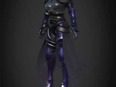 Overlord Albedo Armor for Cosplay 3D print model