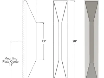 Stretto Scone by Kelly Wearstler 3D model