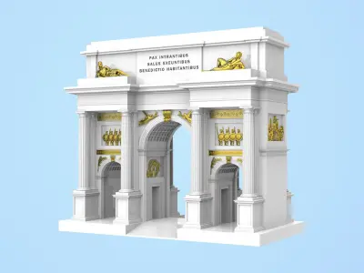 Triumphal Arch 3D print model