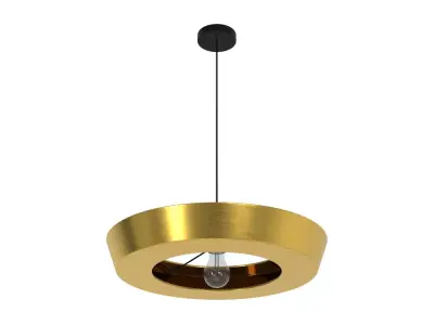 PENDANT LAMP BRASS 3D model