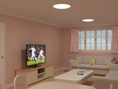 Fully Furnished Bungalow  3D model