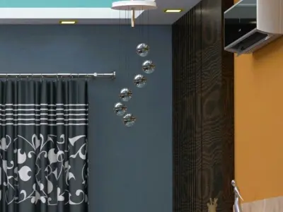 LIVING ROOM 3D MODEL 3D model