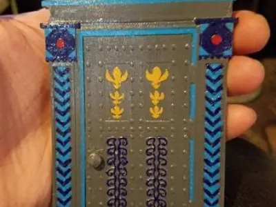 Once Upon A Time Magic Door 3D print model