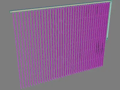 Blinds Vertical 3D model