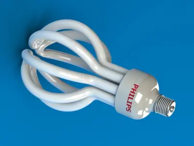 Flourescent Light 3D model