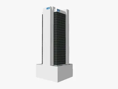ANZ Center Low-poly 3D model