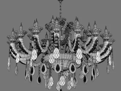MD 32661-16-8 Osgona Chandelier 3D model