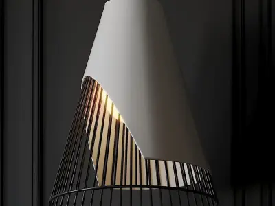 CONIC SECTION HYPERBOLA PENDANT By Castor Design 3D model