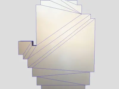 Cursor Hand 3 Low-poly 3D model