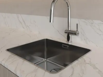 Kitchen set 22 3D model