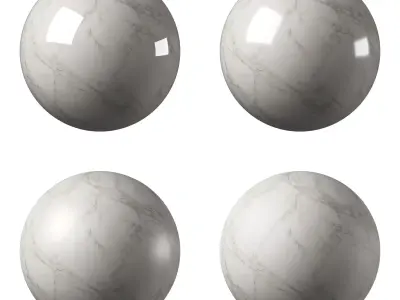 Marble Material and Porcelain Stoneware Tiles - Set 04 Texture
