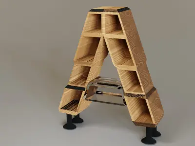A Book console  3D model