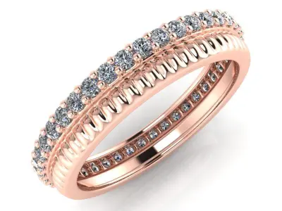 light weight gold diamond rings-C111116SKCH2026012-wt-0-5 3D print model purchase