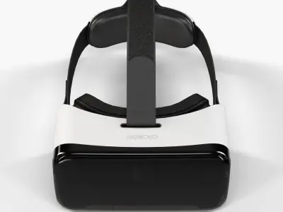 Alcatel VR Goggles Low-poly 3D model