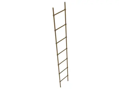 Ladder Low-poly 3D model