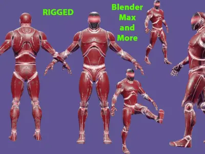 UE4 Model Low-poly 3D model