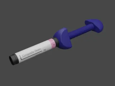 Dental composite - Composite resin 3D model