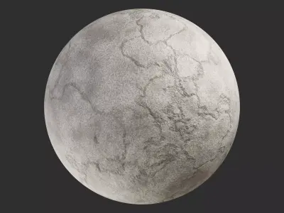 Concrete Material in blender Texture