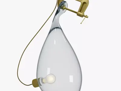 Imperium light wineglass 3D model