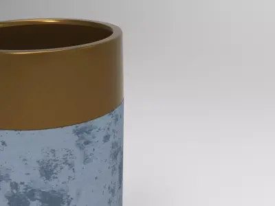 Jojo Planter Low-poly 3D model