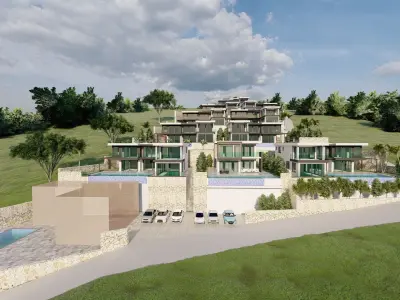 Villa Site 3D model