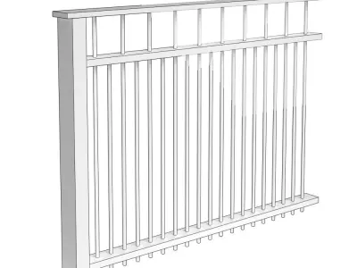 Fence 16 3D model