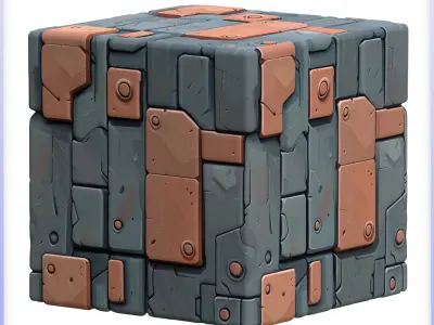 SciFi Seamless Texture Texture 52