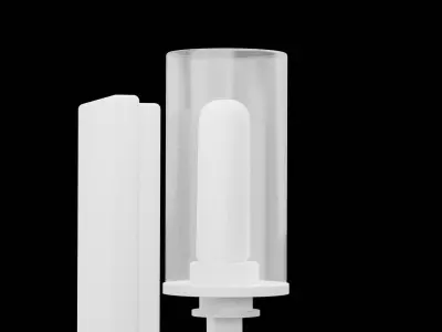 Wall Lamp Furniture Low-poly 3D model