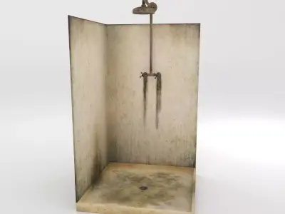 Dirty Shower 3D model