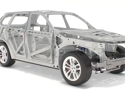  SUV Car Frame Structure with Chassis 