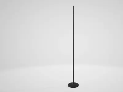 Miloti Minotti floor lamp Low-poly 3D model