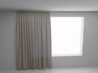 Curtain Free 3D model