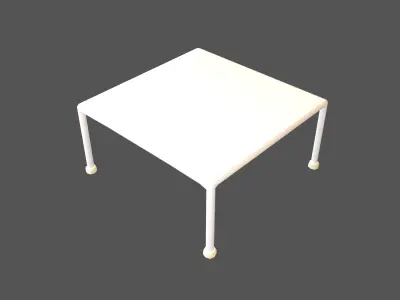 Dining Table v1 001 Free low-poly 3D model