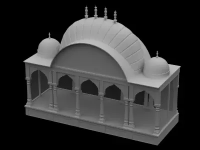 Indian Structure 3D model