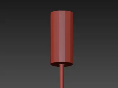 Delta Pendant Magnifier by Formafantasma 3D model