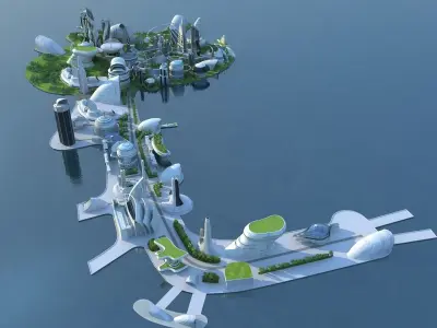 Future city 3D model order