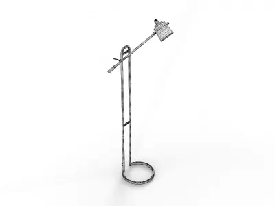 Uttermost Chisum Floor Lamp 3D model