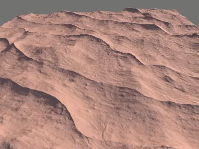 DESERT PACK LowPoly GameReady Low-poly 3D model