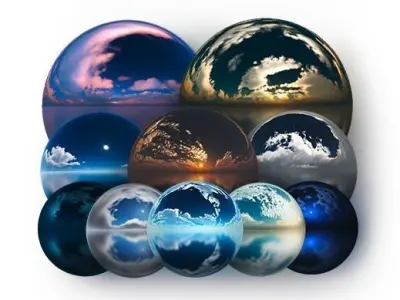 4k HDR Skies Vol I 3D model