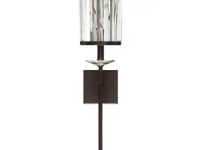 Yearby Light Wallchiere - 2 Colour Low-poly 3D model