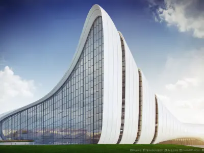 Heydar Aliyev Center 3D modeling  3D model