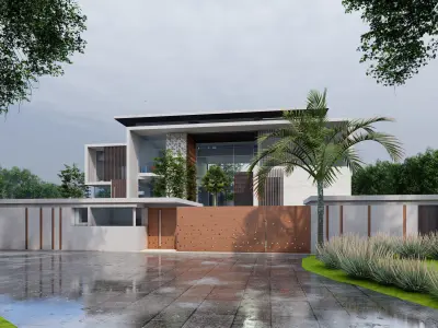 Exterior Design 3D model 3